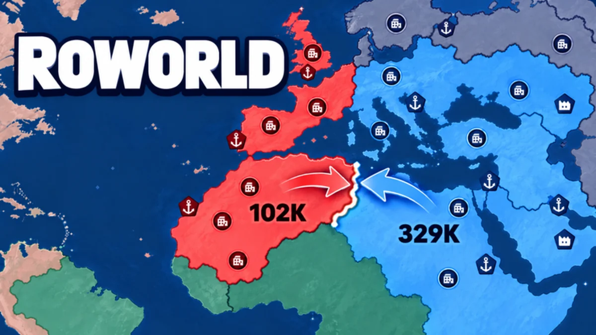 Official RoWorld map artwork